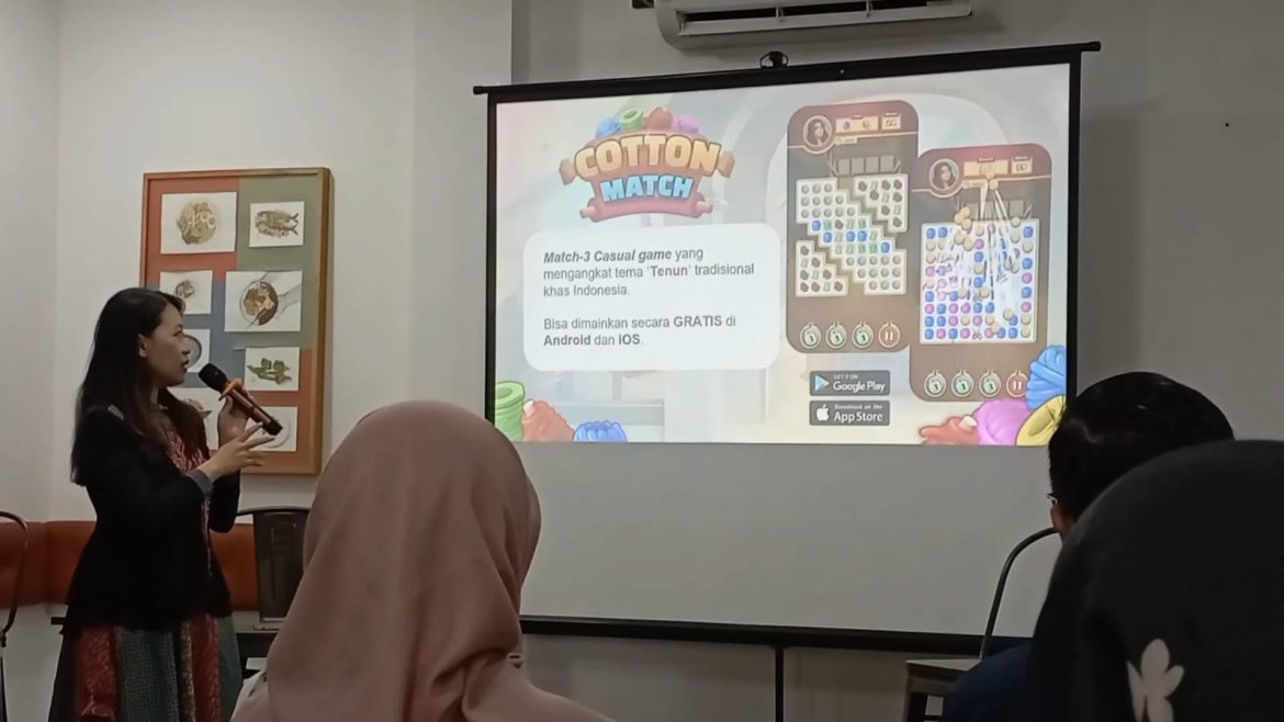 Game Lokal Angkat Motif Tenun Dan Pangan Lokal Indonesia