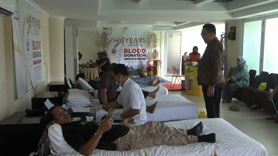 Baksos Dan Jaga Kebugaran Karyawan Hotel Gelar Aksi Donor Darah