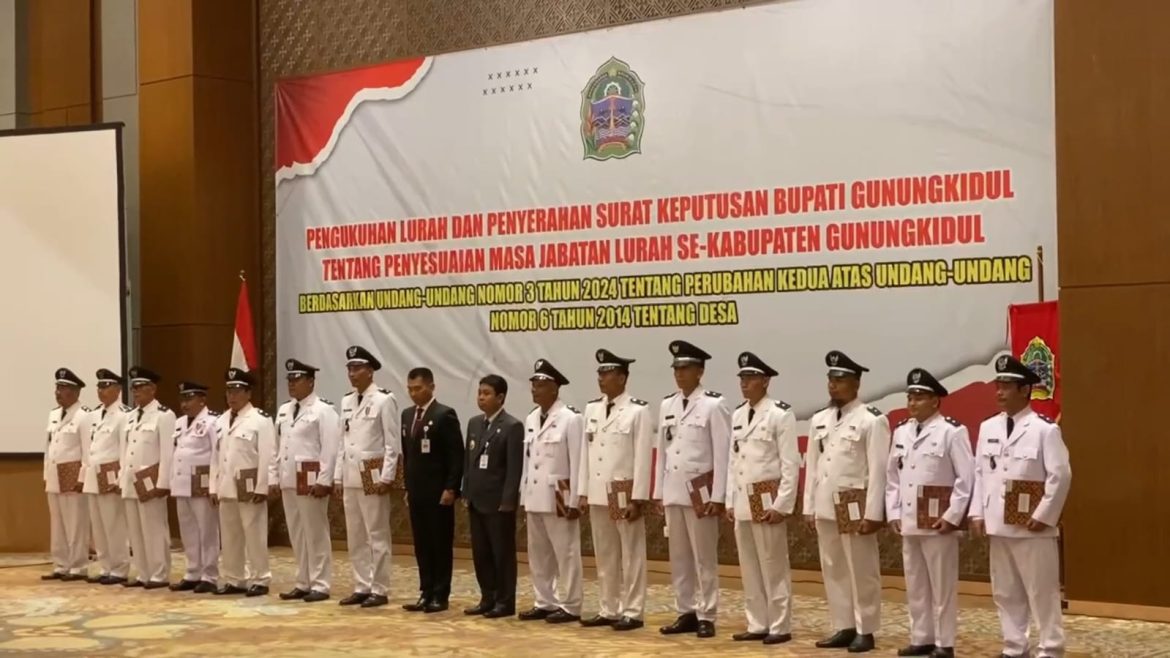 143 Lurah Kembali Dikukuhkan Jabatan Resmi Diperpanjang