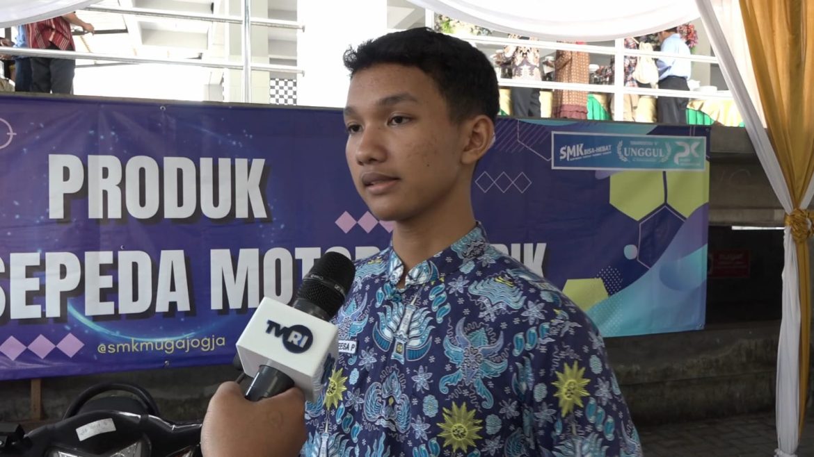 Pelajar Smk Ubah Puluhan Motor Bensin Menjadi Motor Listrik