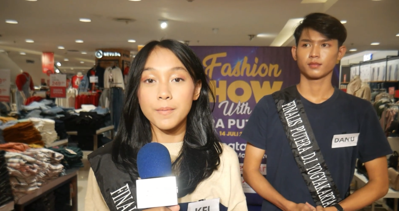 Lomba Fasion Shown Bersama Putra Putri DIY