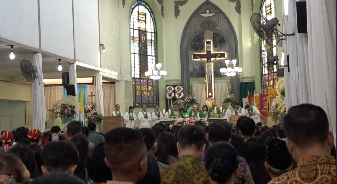 Perayaan Syukur Ke 88 Gereja St Aloysius Gonzaga Mlati