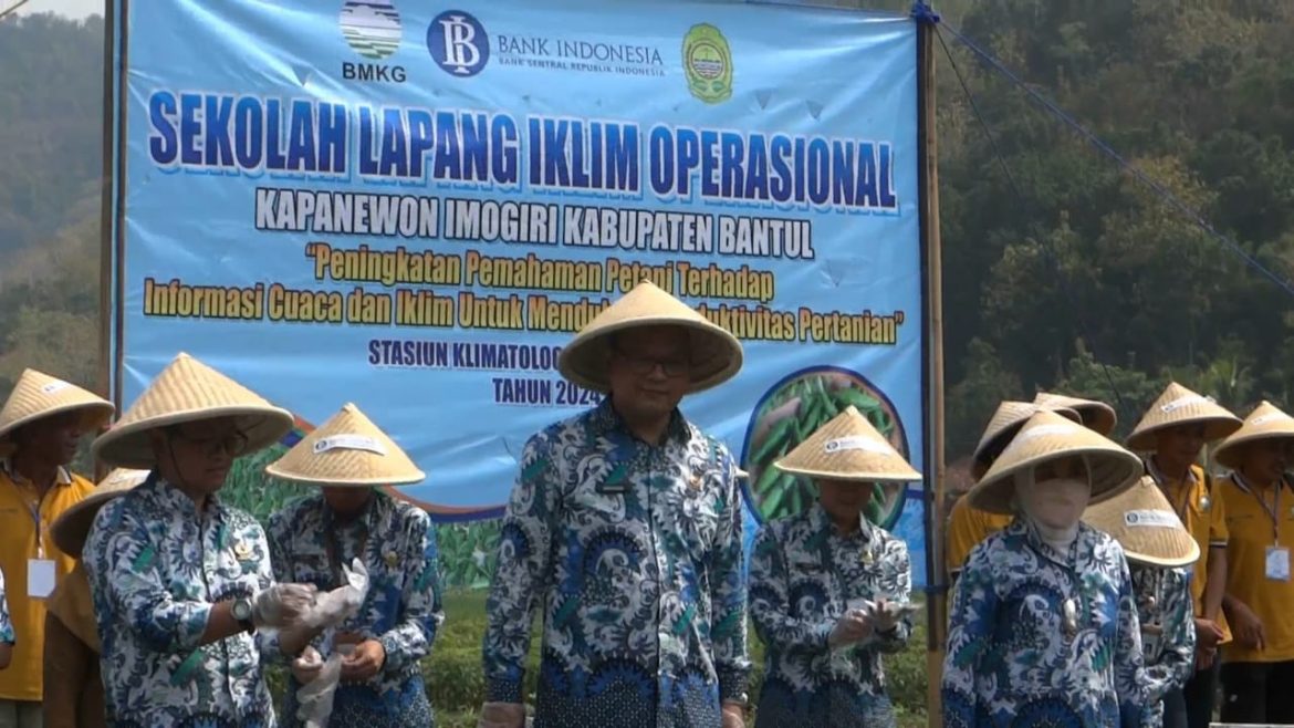 Sekolah Lapang Iklim BMKG Bantu Petani Antisipasi Cuaca Ekstrim