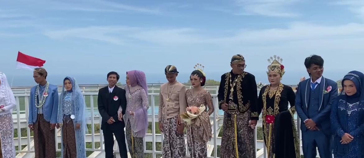 Sambut Kemerdekaan Bangsa Indonesia, 25 Pasangan Nikah Bersama