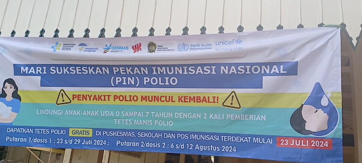 Pin Polio dan HPV Menyasar 200 Siswa TK-SD di Pakualaman