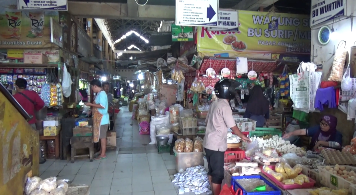 Pedagang Keluhkan Lesunya Pasar