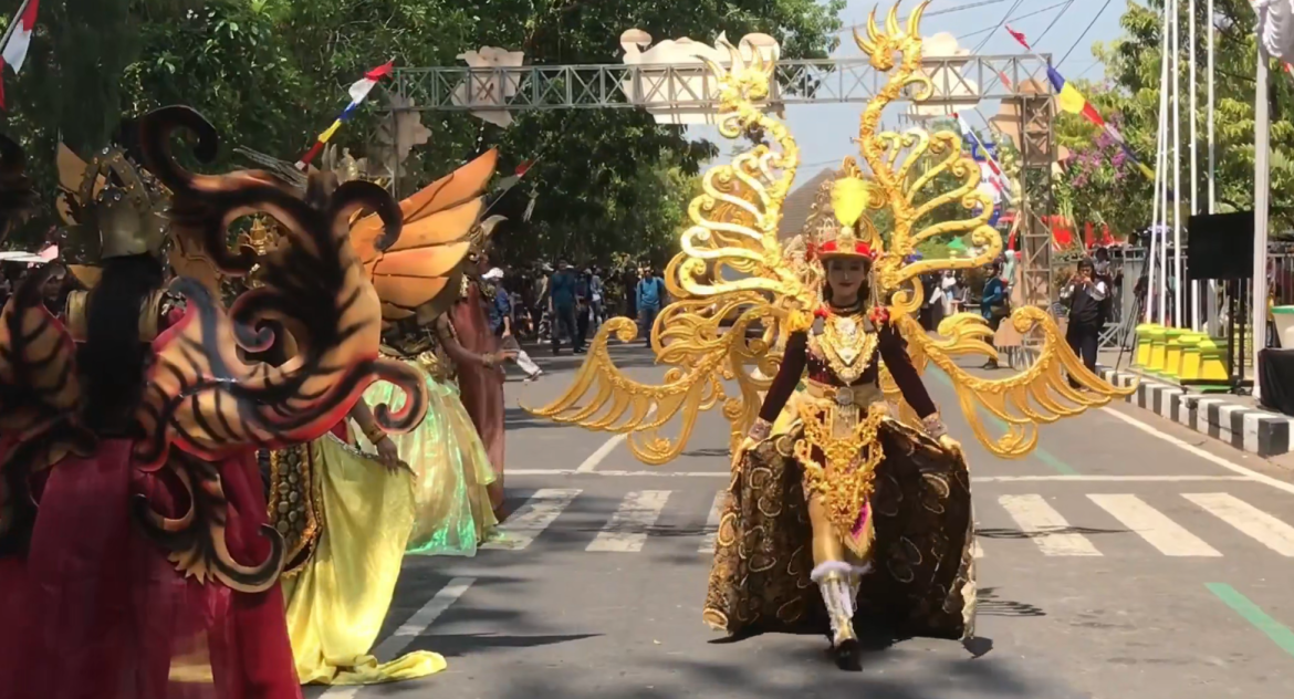 26 Kontingen Ramaikan Pawai Menoreh ART Festival Kulonprogo