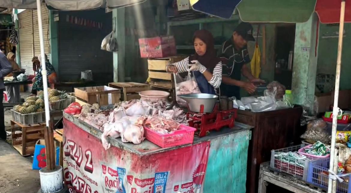 Sempat Turun, Harga Daging Ayam Merangkak Naik