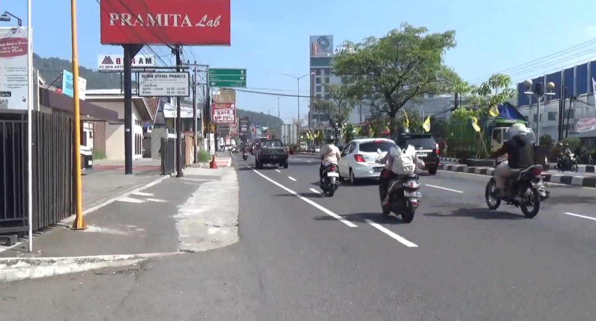 Pengamanan Jalur Dari Bandara ke Akmil