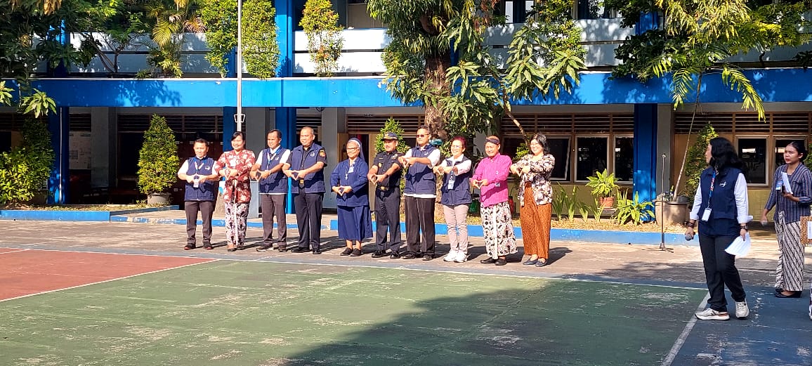 Program Kemenkeu Mengajar 9 (KM9) Yogyakarta dibuka di SMA Stella Duce 1 Yogyakarta