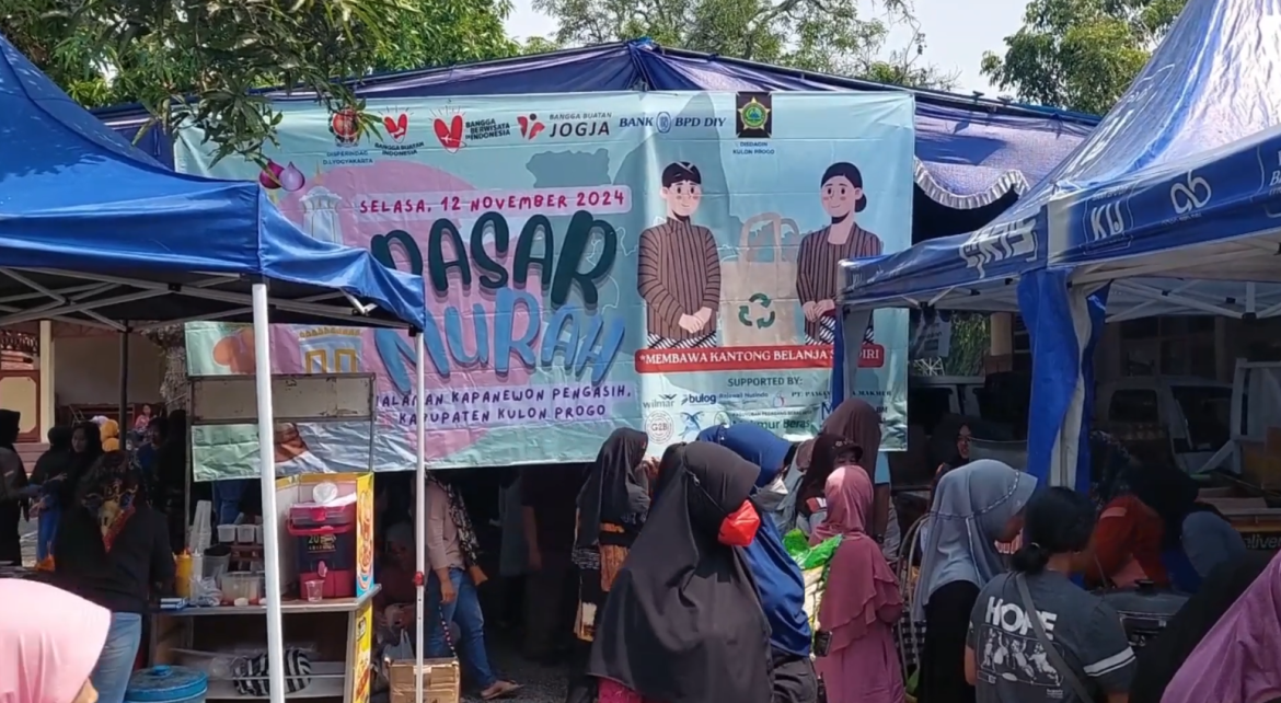 Antisipasi Dampak Inflasi Disperindag DIY Gelar Pasar Murah