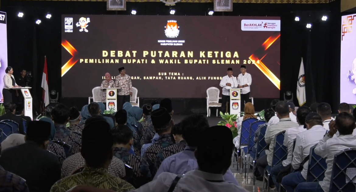 Debat Putaran Terakhir Pilkada Sleman