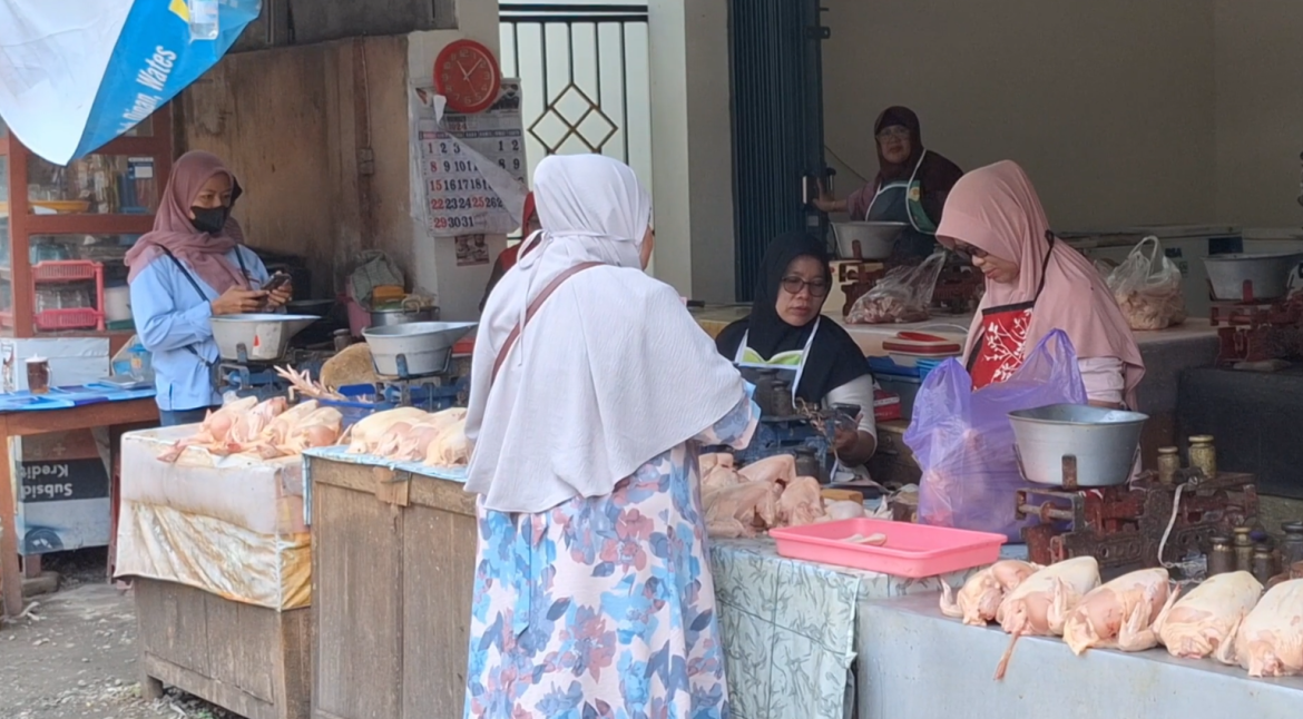 Jelang Nataru Harga Daging Ayam Merangkak Naik