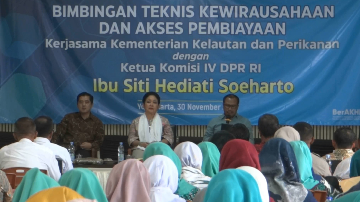 KKP dan Komisi IV DPR RI Fasilitasi Bimtek Usaha Produk Kelautan & Perikanan