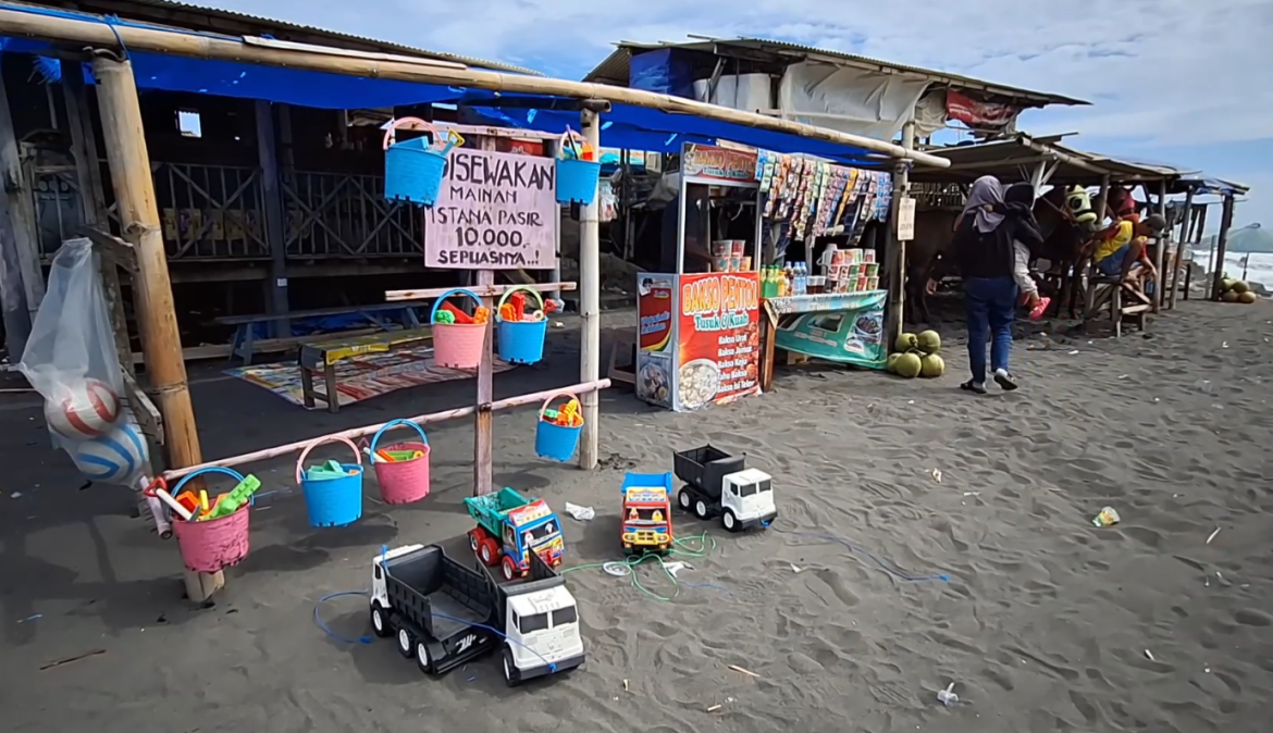 Liburan Persewaan Mainan Anak Pantai Glagah Ramai