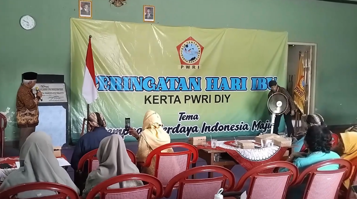 PWRI DIY Gelar Peringatan Hari Ibu, Meski Lansia Penuh Semangat