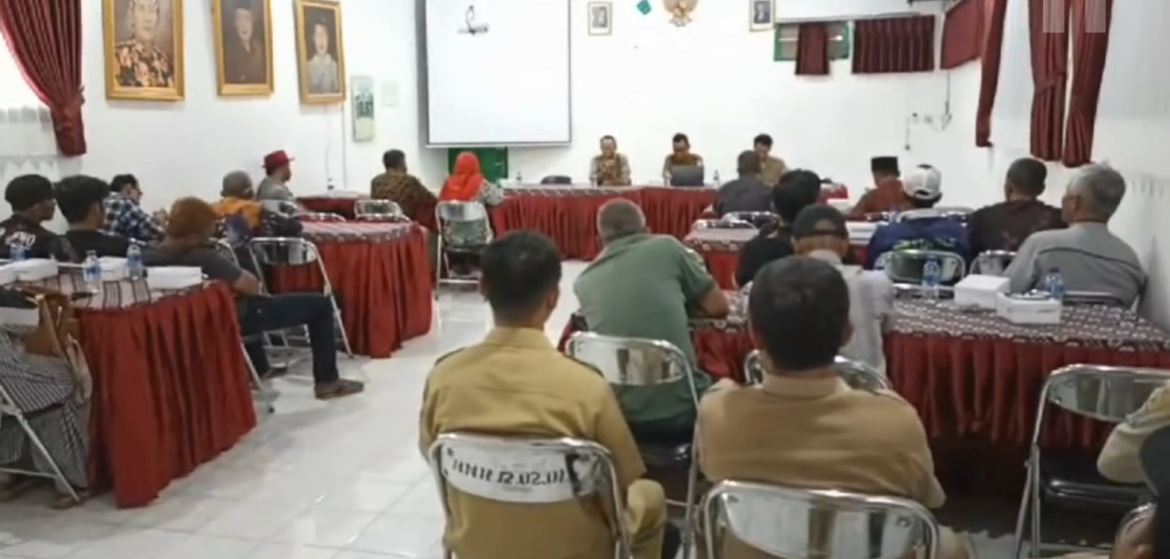 Pemkal Banyuraden Sosialisasi Pemanfaatan Tanah Kalurahan